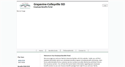 Desktop Screenshot of gcisdbenefits.com